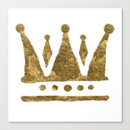 Golden Crown Canvas Print