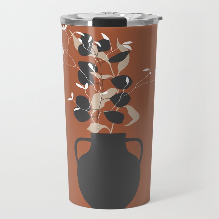 Rustic Floral Arrangement Travel Mug