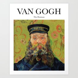 Van Gogh - The Postman Art Print