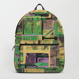 Pastel Thoughts - Abstract, textured, pastel painting Backpack