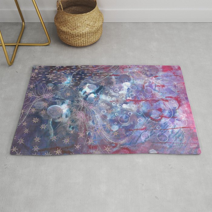 Stream of unconscious Rug