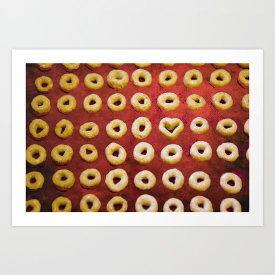 I ♥ Only You Art Print