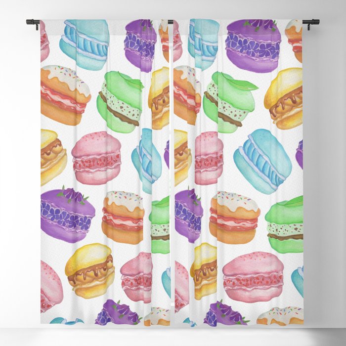 Mad for Macarons Blackout Curtain