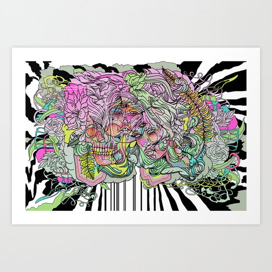 Lifetime of Goodbye Art Print