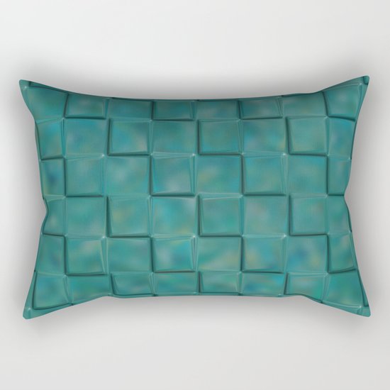 Trippy Tiles Rectangular Pillow