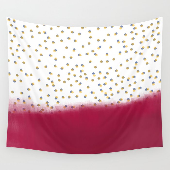 dot dot space Wall Tapestry