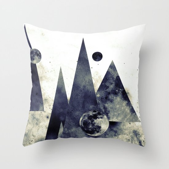 Wandering star Throw Pillow