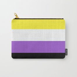 Non Binary Flag Carry-All Pouch