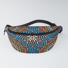 Ofrenda The day of the Dead - Reaction diffusion Fanny Pack
