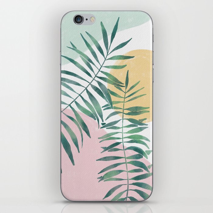 Boho Palm Leaf iPhone Skin
