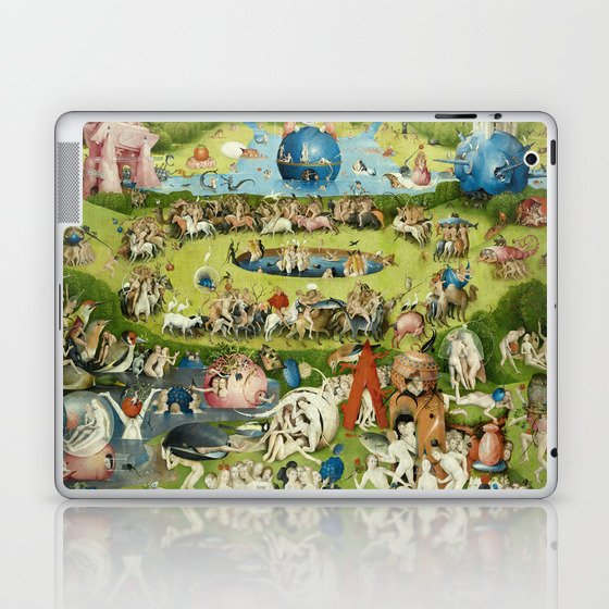 The Garden Of Earthly Delights By Hieronymus Bosch Laptop Ipad Skin By Fineearthprints Society6
