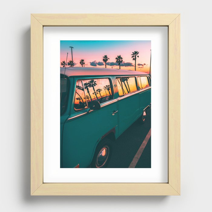 California Love Recessed Framed Print