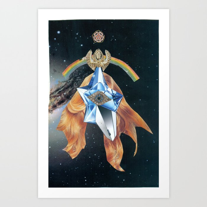 Lucifer As Angel Art Print By Afrikapseudobruitismus Society6