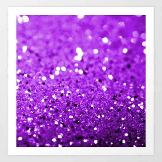 Glitter Art Print