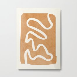 abstract minimal 31 Metal Print