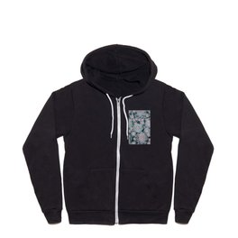 Succulents Zip Hoodie