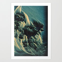 Sludge Art Print