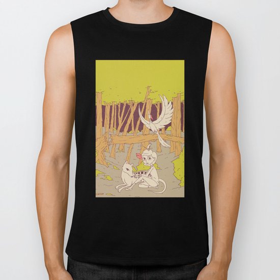 Caelum and the Lost Ones Biker Tank