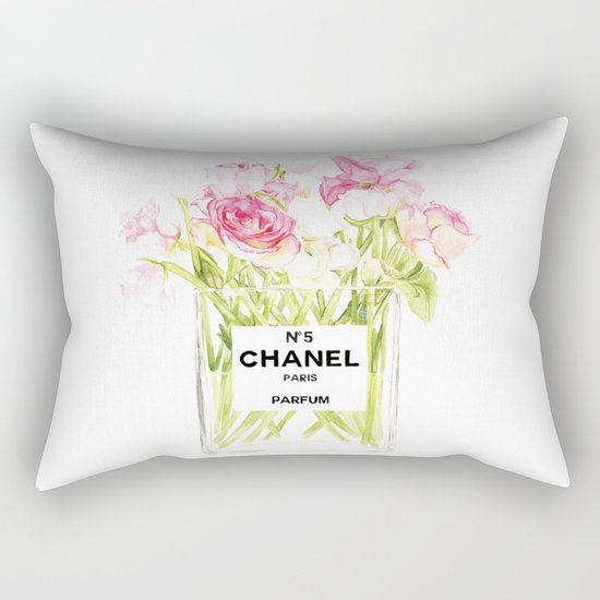 PERFUME FLORAL No.5 Rectangular Pillow