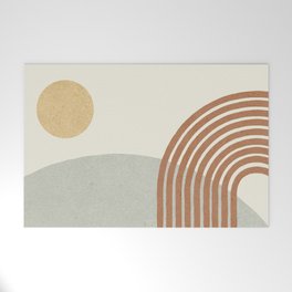 Sunny Hill - landscape Welcome Mat