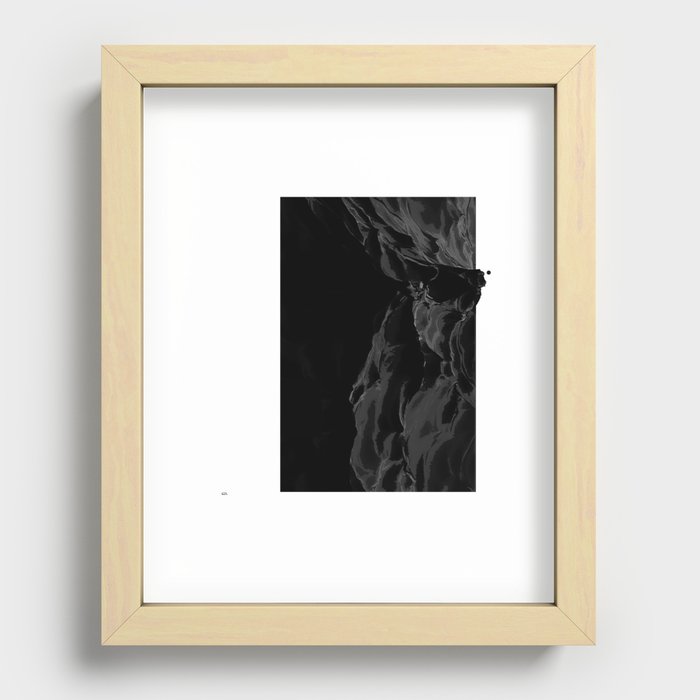 dOt out of minima space Recessed Framed Print