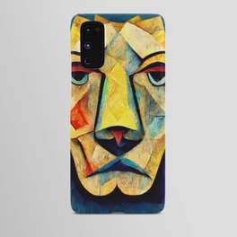 Abstract Lion Head Android Case