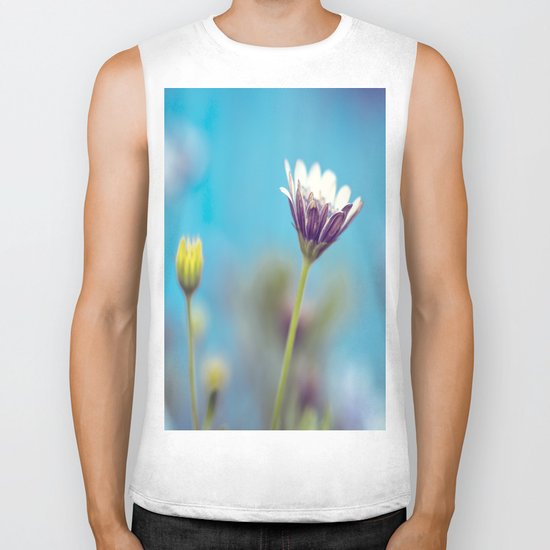 Blue Biker Tank