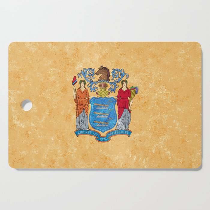 State flag of New Jersey Cutting Board