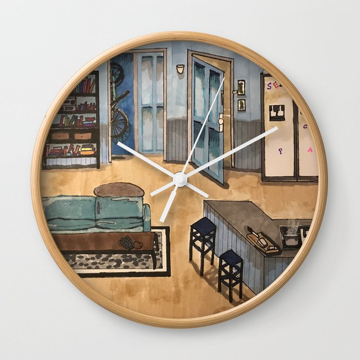 jerrys apartment Wall Clock