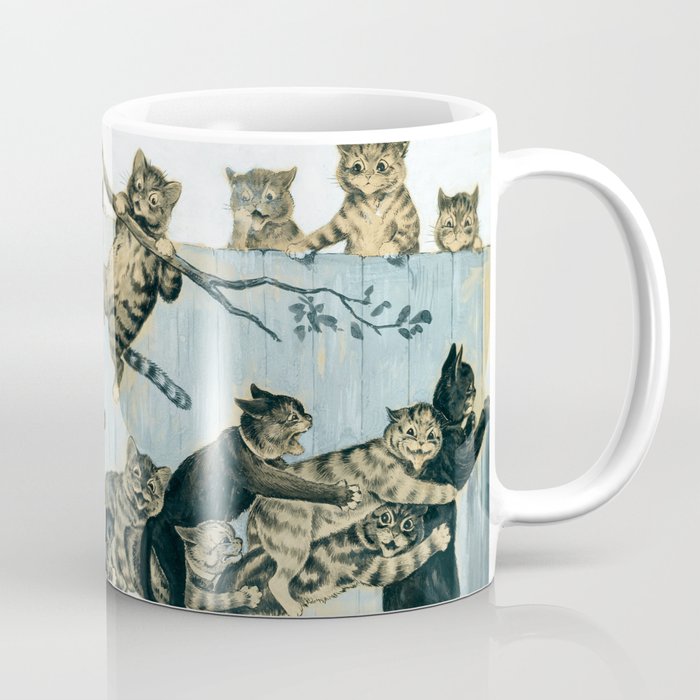 Cats at Play by Louis Wain Coffee Mug