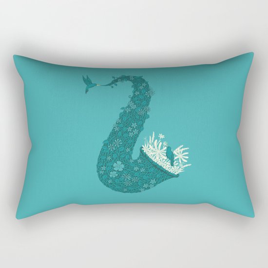 Song Birds Rectangular Pillow