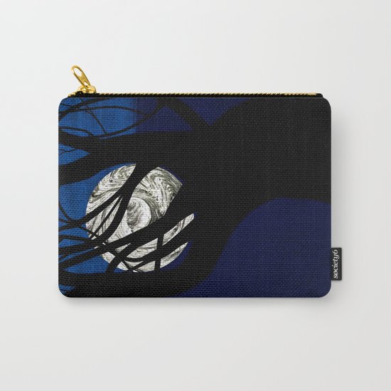Moon Visits Tree Carry-All Pouch