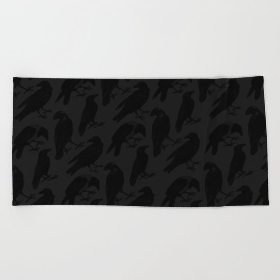 The Raven III Beach Towel