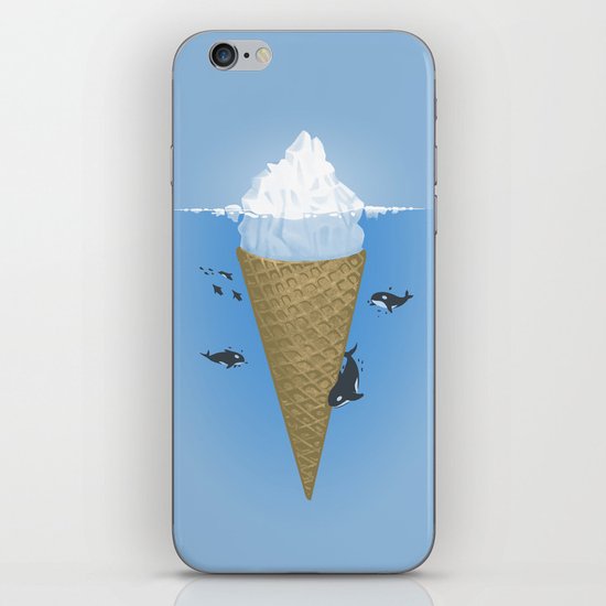 Hidden part of icebergs iPhone & iPod Skin
