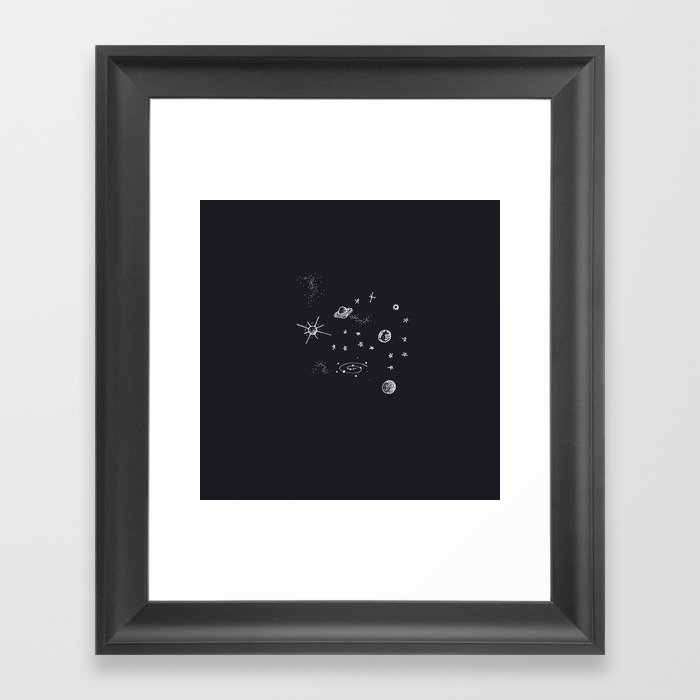 Universe. Framed Art Print
