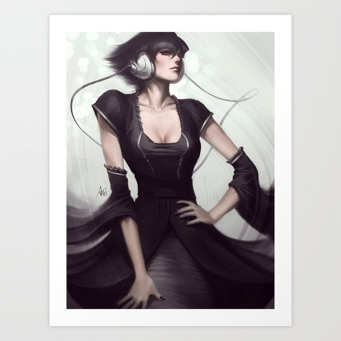 Discover the motif PEPPER VOGUE by Stanley Artgerm Lau as a print at TOPPOSTER