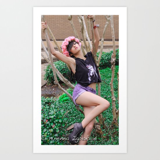 Laid back Art Print