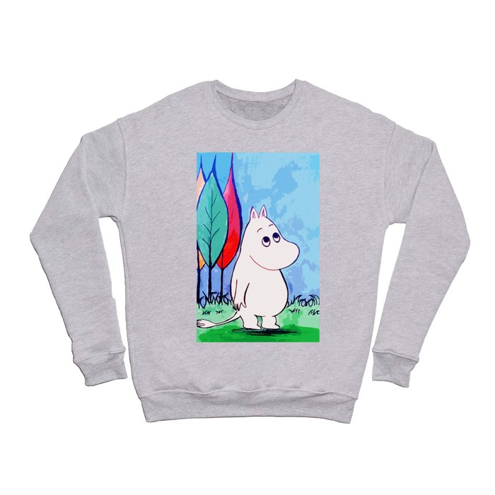 The walk of Moomin Crewneck Sweatshirt