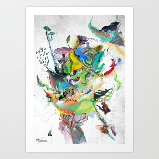 Numb Art Print