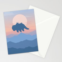 Appa Sunset Flying Bison ATLA Stationery Card