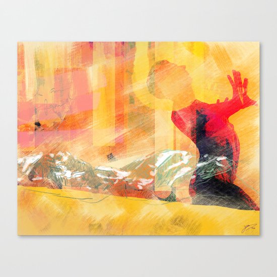 I am found Canvas Print