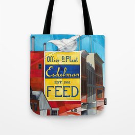 Small Town America - Buildings, Lancaster, Pennsylvania by Charles Demuth Tote Bag