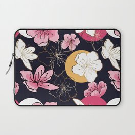 Beautiful, Delicate Japanese Sakura Print Laptop Sleeve