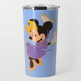 "Dancing Minnie Mouse" by Arty Guava Travel Mug