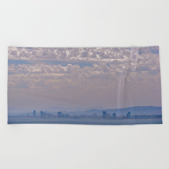 Smoky Sky Beach Towel