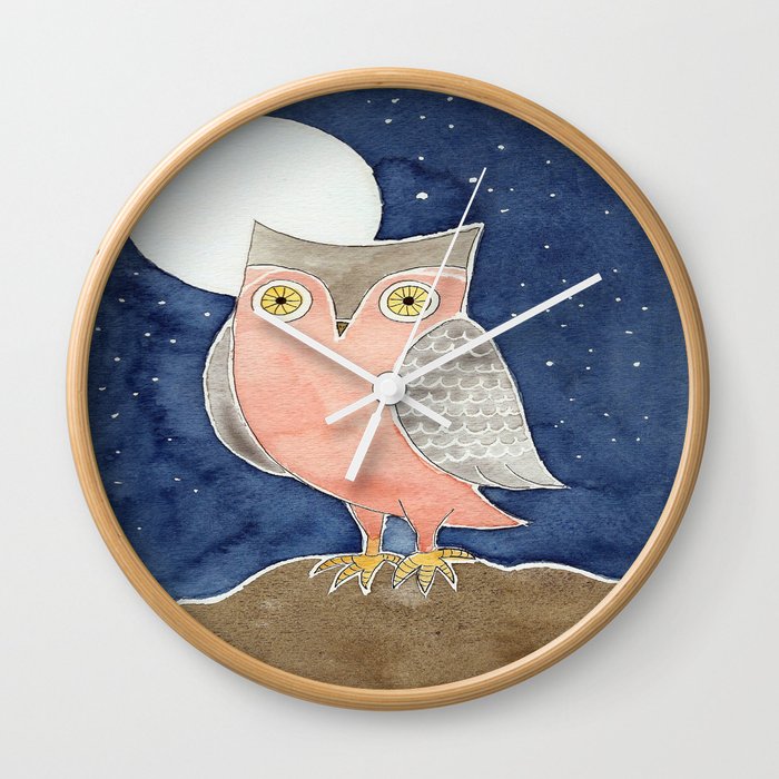 Night Owl Wall Clock