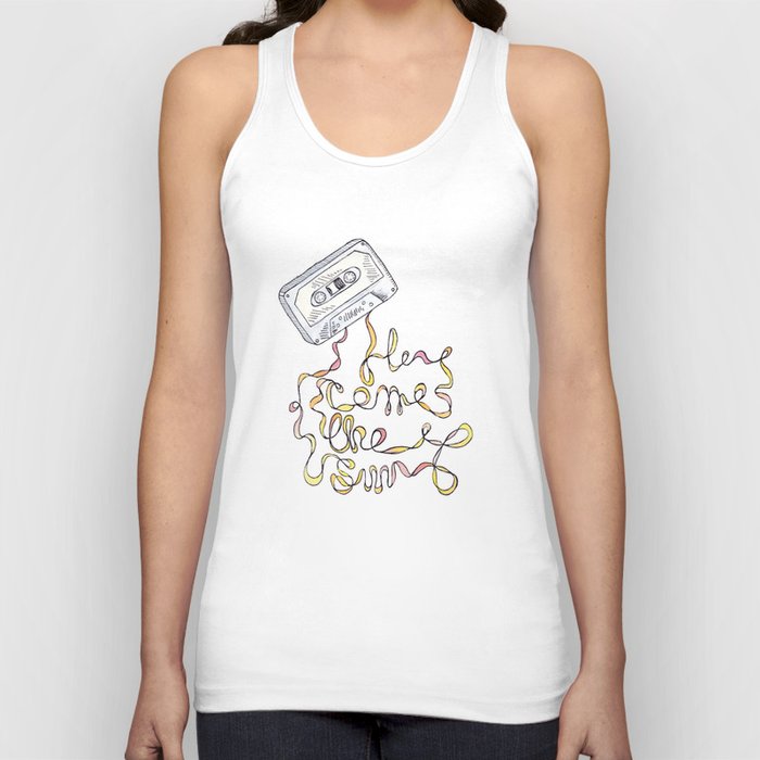 Here Comes the Sun in Colour Tank Top