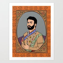 Fawad Khan Art Print