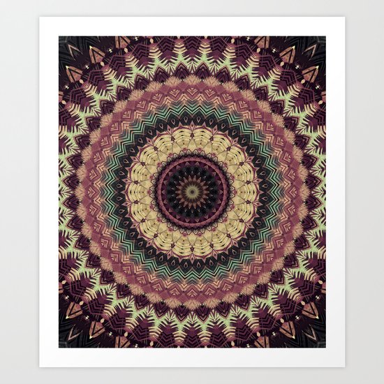 Mandala 273 Art Print
