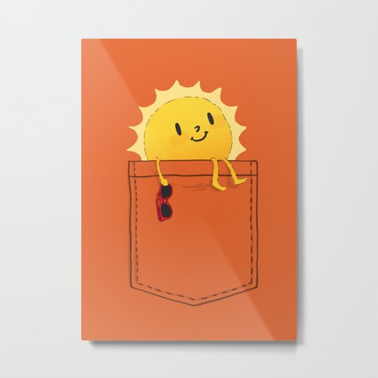 Pocketful of sunshine Metal Print